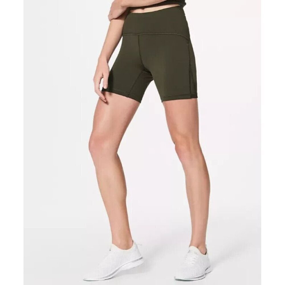 Lululemon Train Times Short 6” Sage Green Women’s Size 0 - Picture 2 of 15